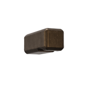 Crafino Rock meubelknop 10 mm craft brons vooraanzicht