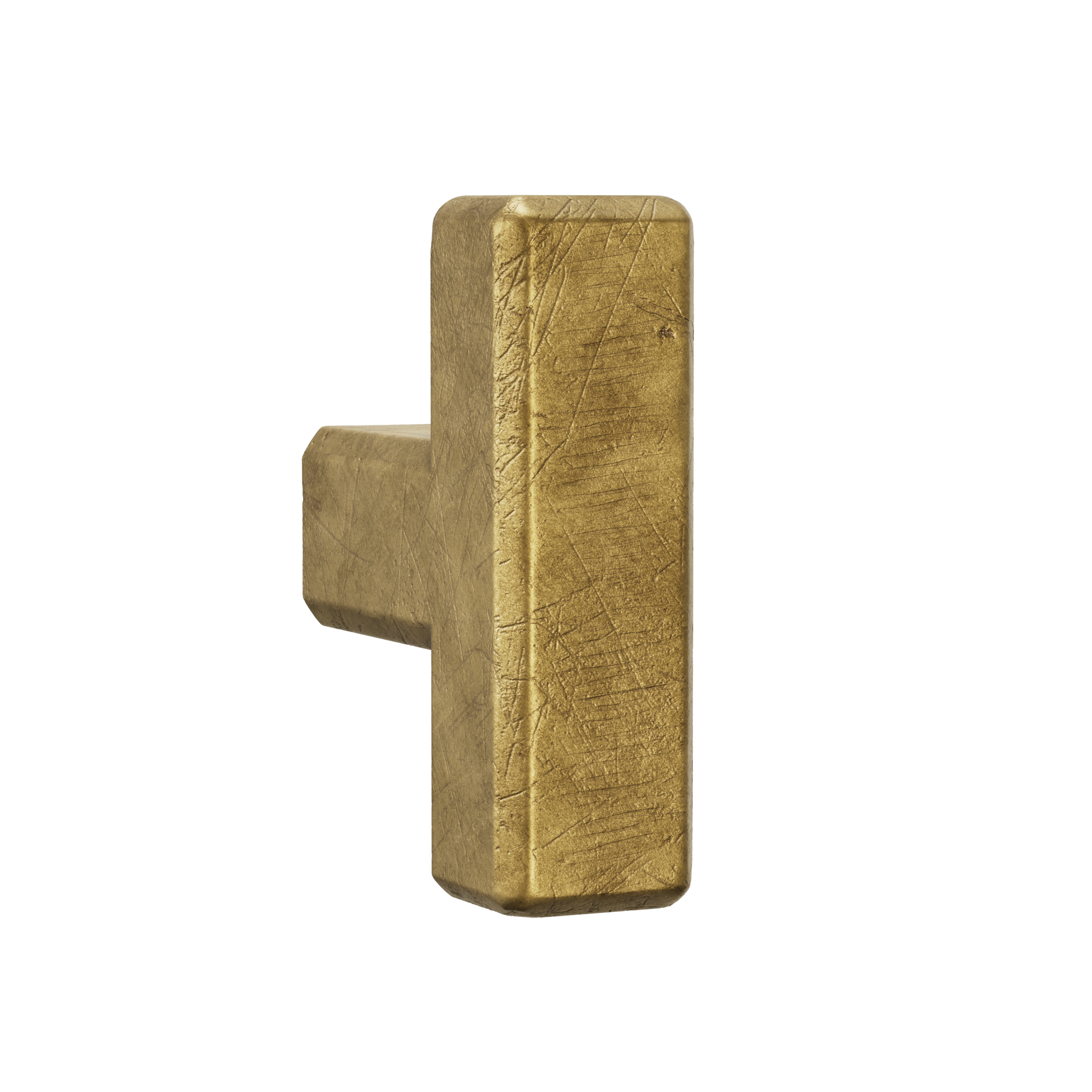 crafino rock | meubelgreep t | craft goud