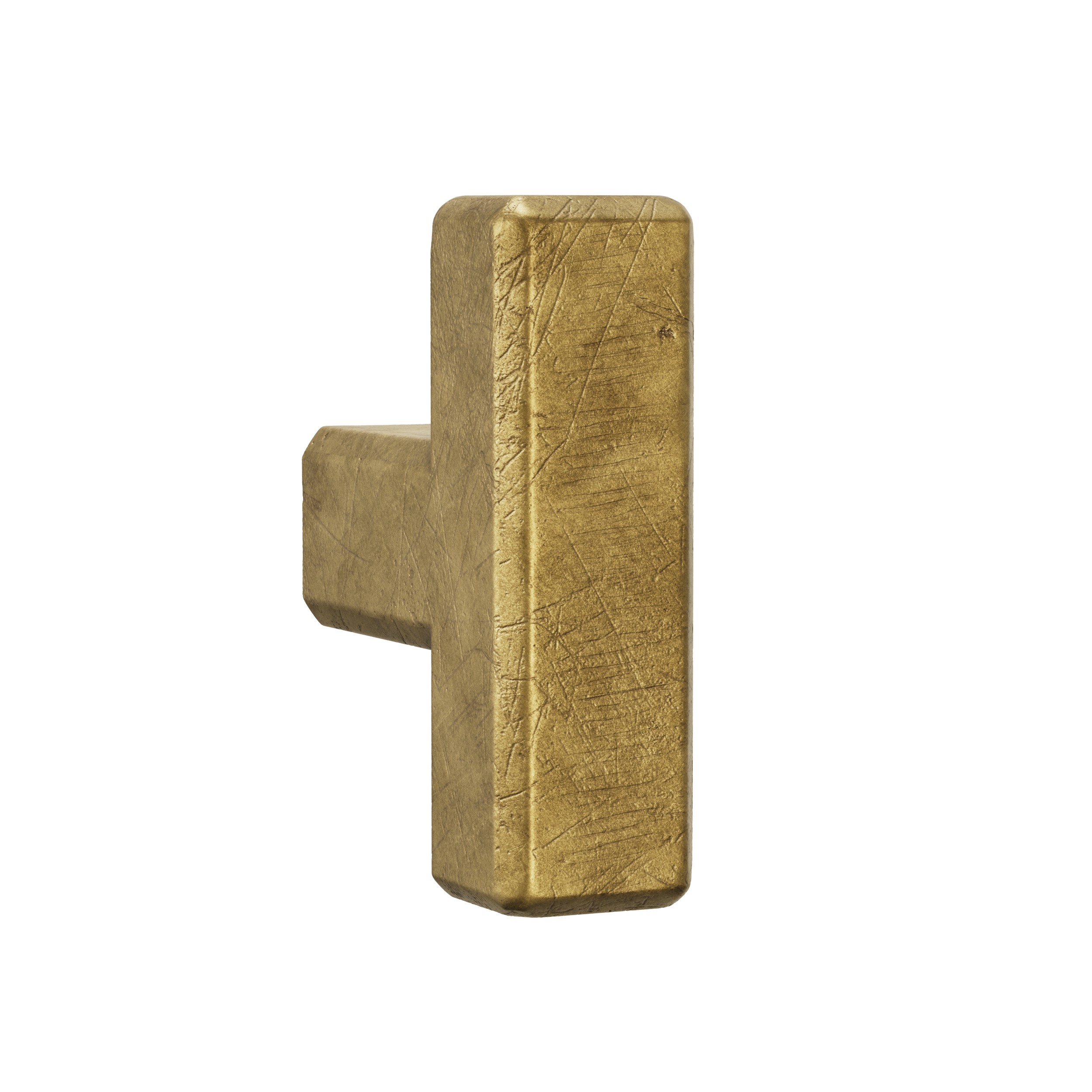 crafino rock | meubelgreep t | craft goud