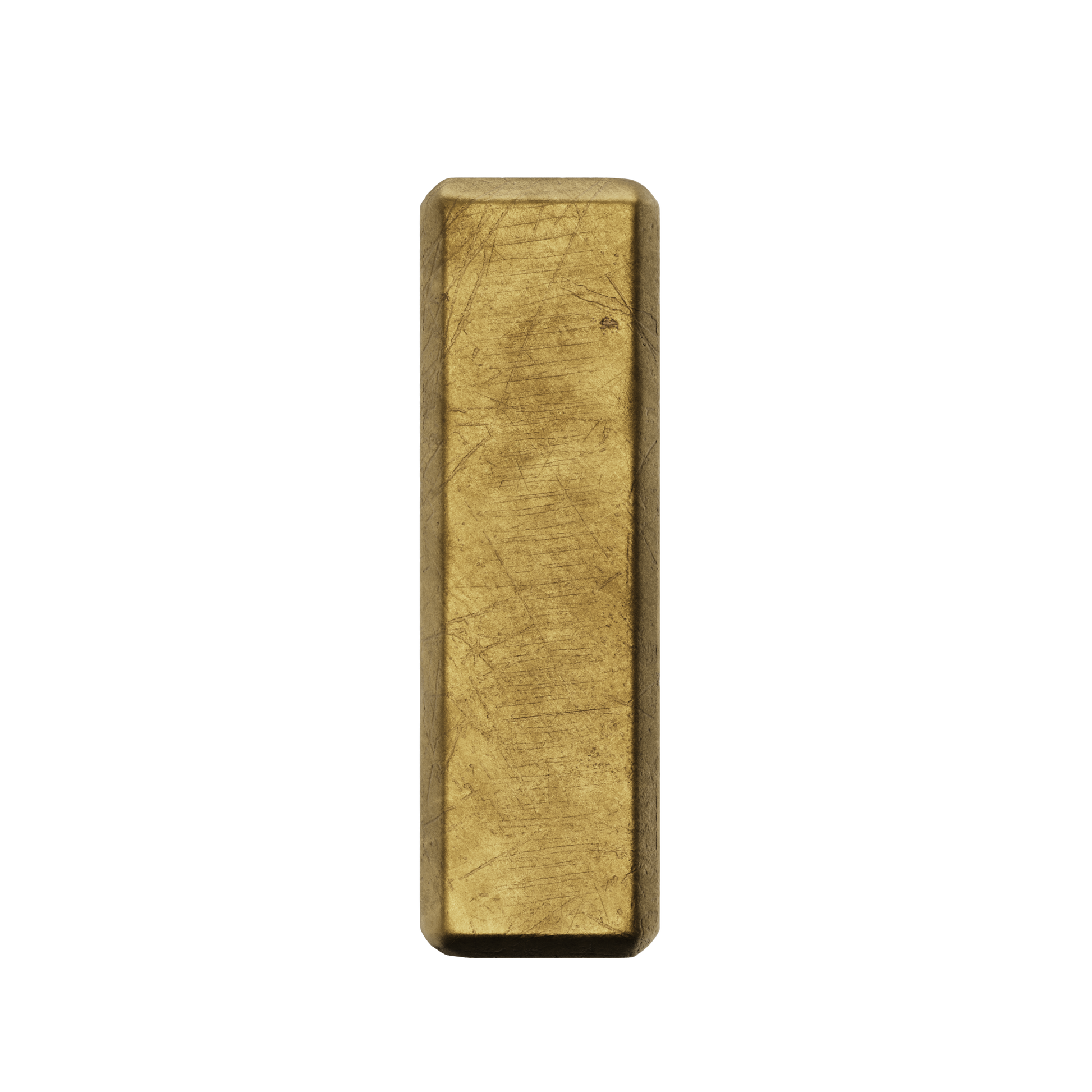 crafino rock | meubelgreep t | craft goud