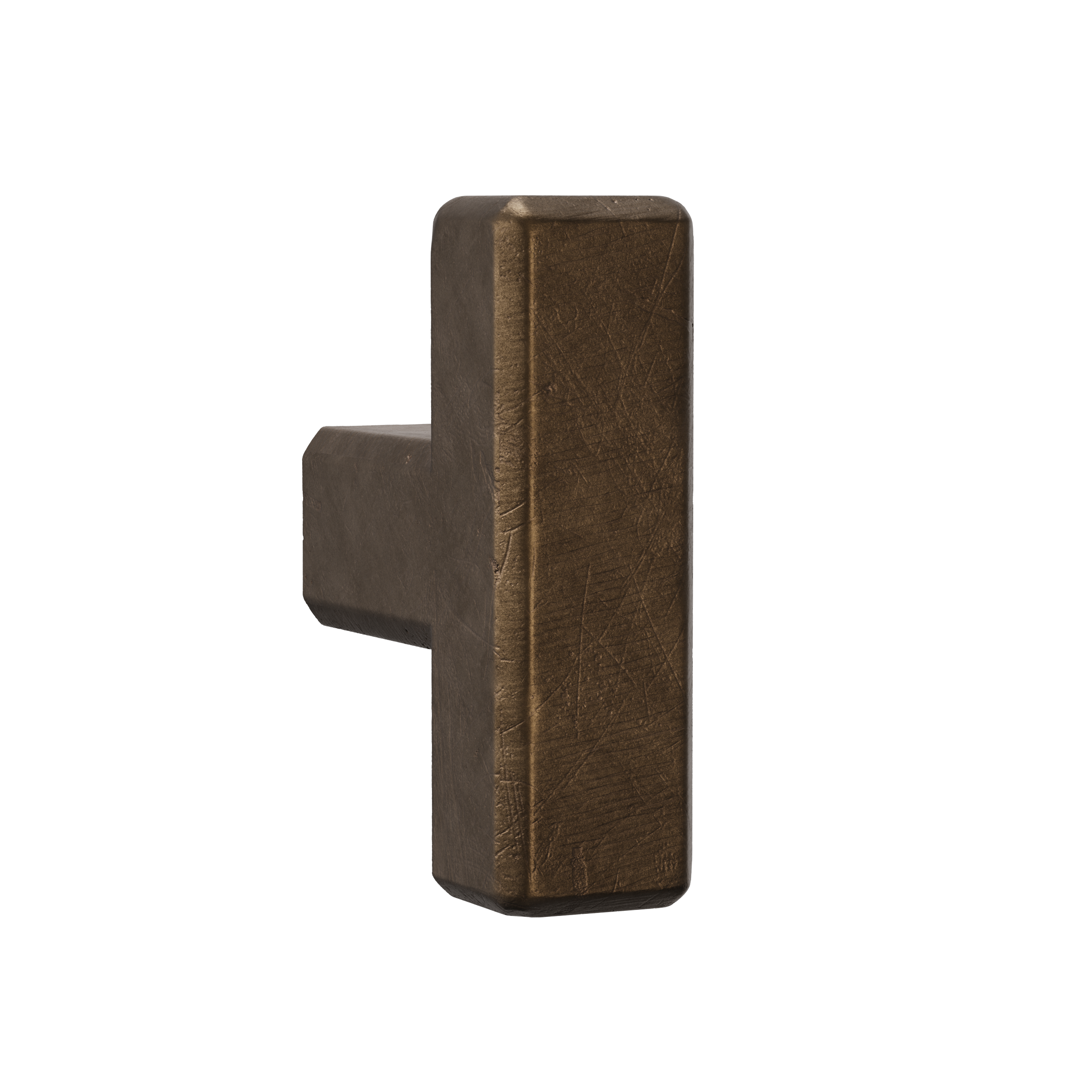 crafino rock | meubelgreep t | craft brons