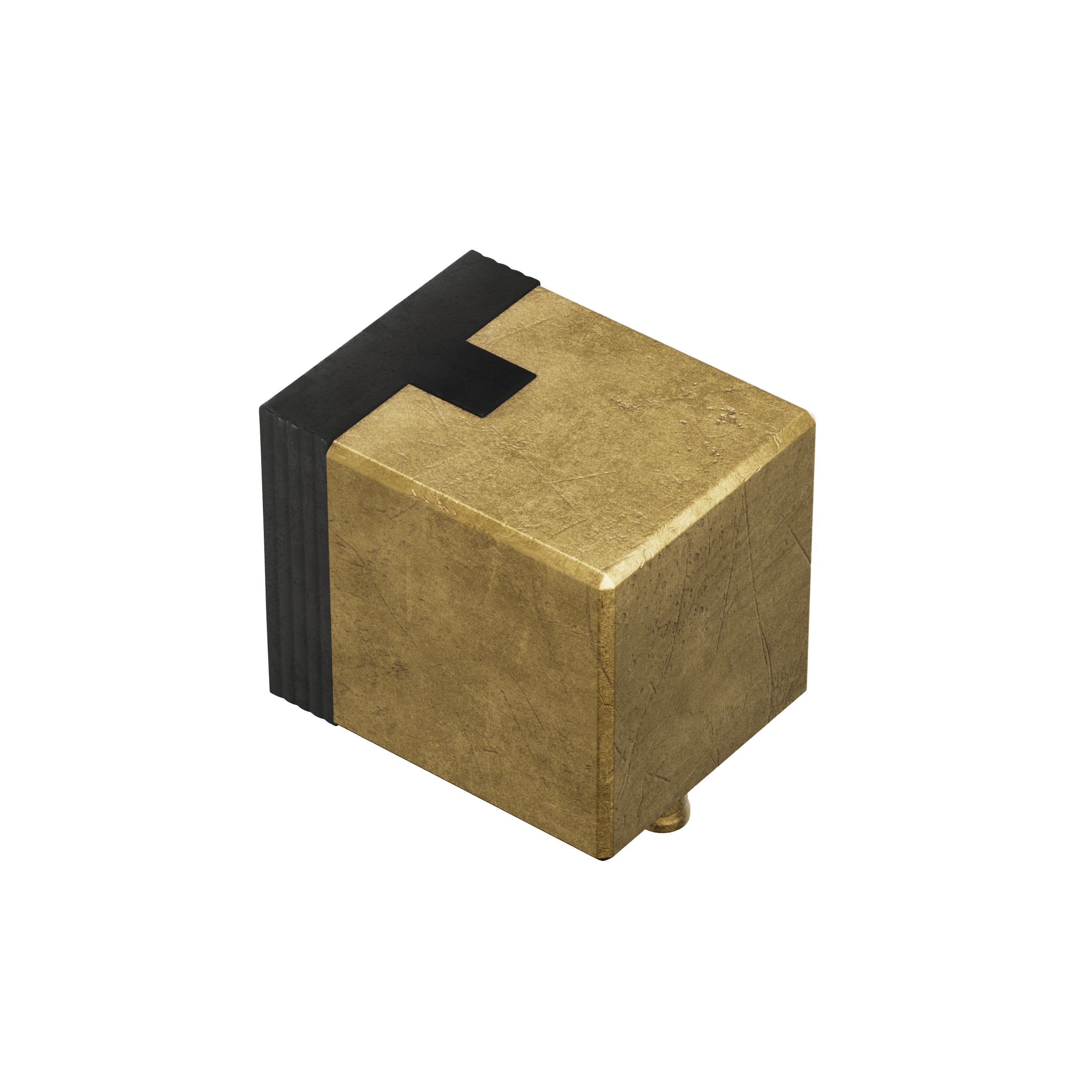 Crafino | Deurstop vierkant | Craft goud