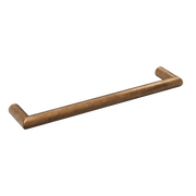 Crafino Moon meubelgreep 160 mm craft cognac vooraanzicht