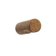 Crafino Moon meubelknop 10 mm craft cognac vooraanzicht