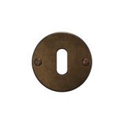 Crafino | Sleutelrozet rond 50 mm | Craft brons