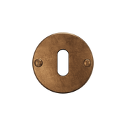 Crafino | Sleutelrozet rond 50 mm | Craft cognac