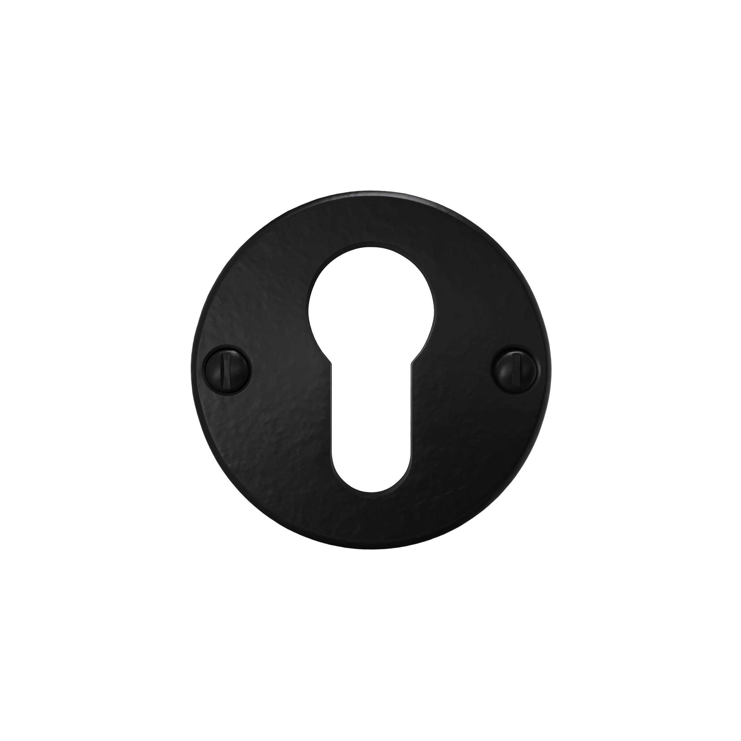 Crafino | Cilinderrozet rond 50 mm | Craft zwart