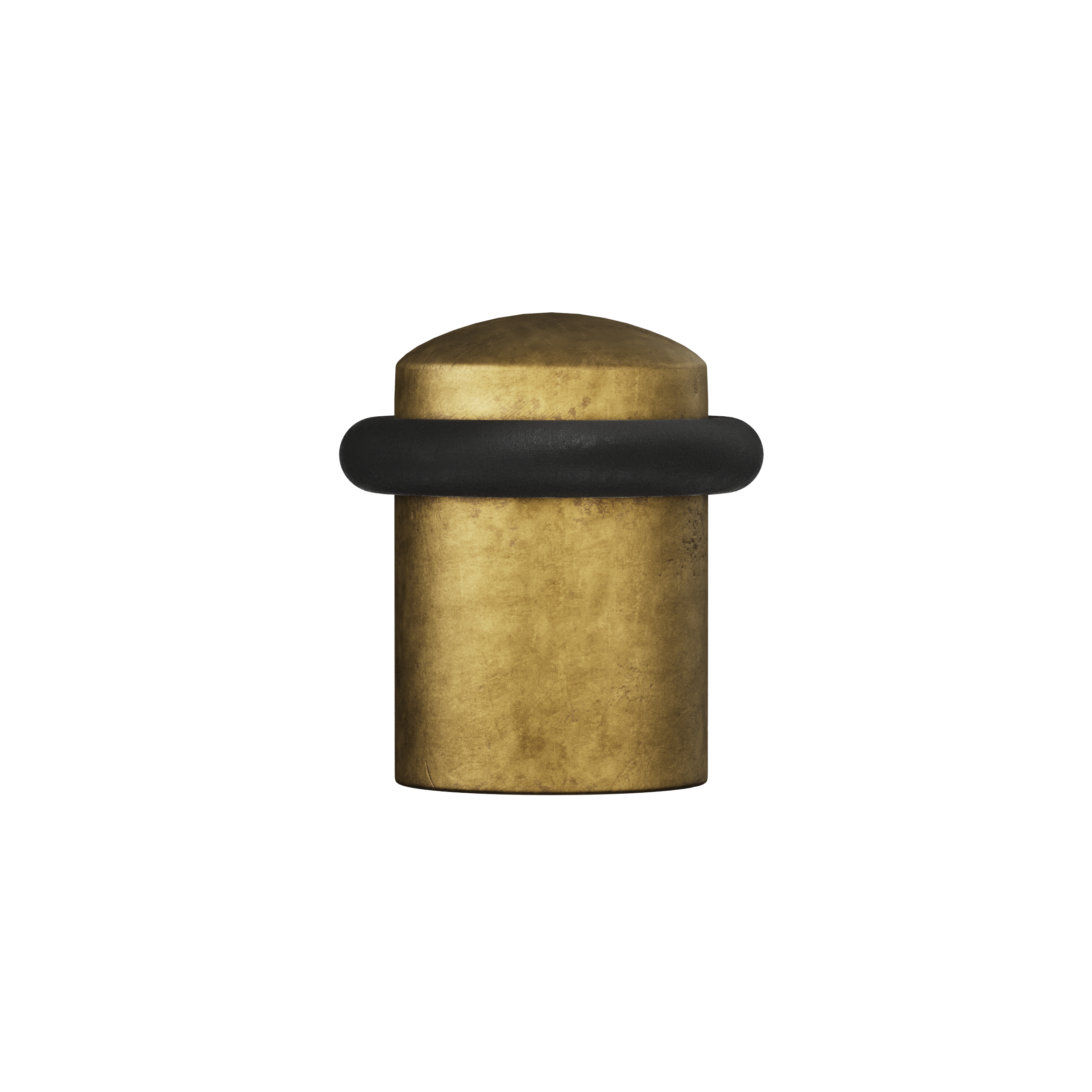 Crafino | Deurstop rond | Craft goud