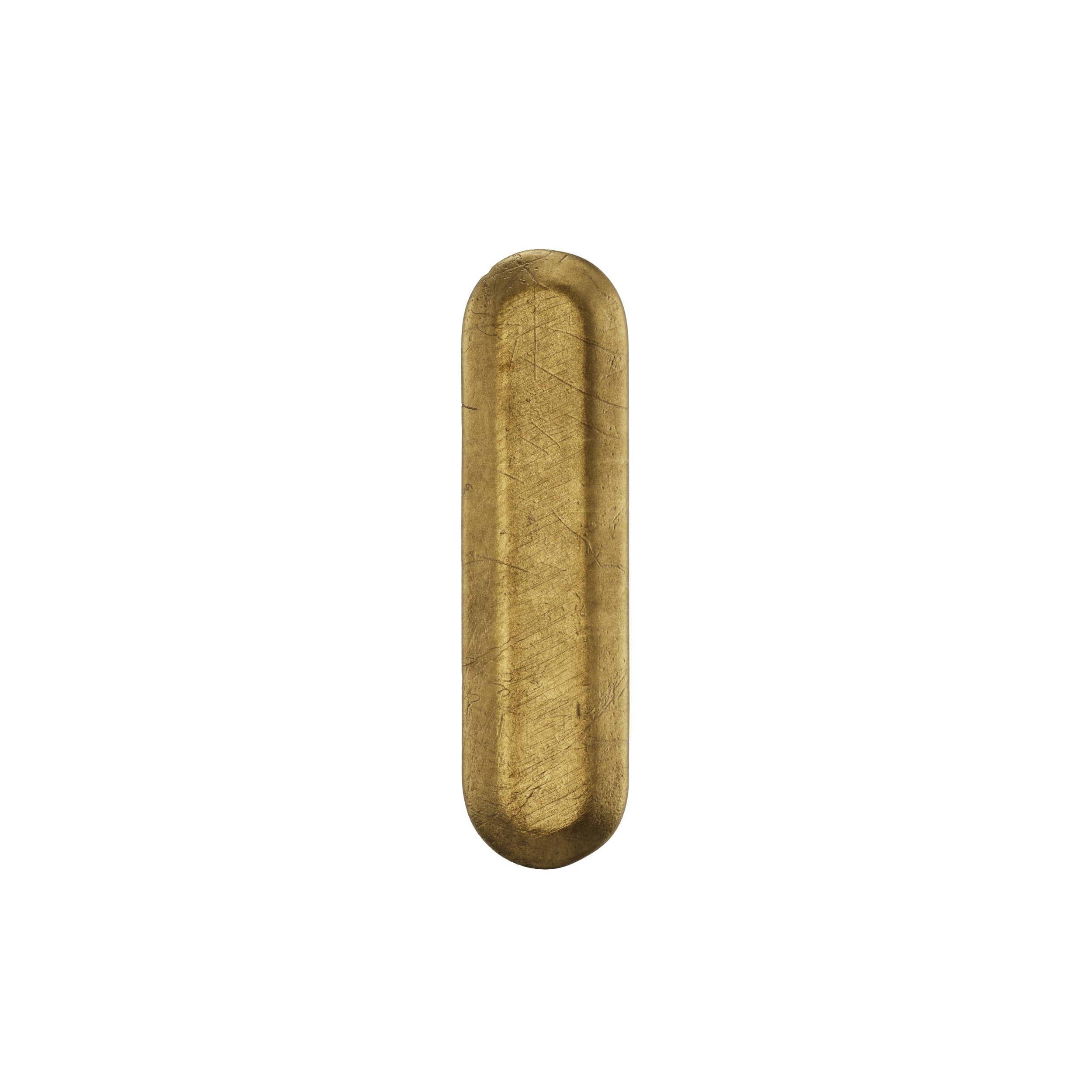 Crafino Terra | Meubelknop mini T | Craft goud