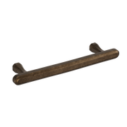 Crafino Terra meubelgreep 96 mm craft brons vooraanzicht