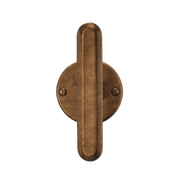 crafino terra t+t | deurkruk op rond rozet | craft cognac