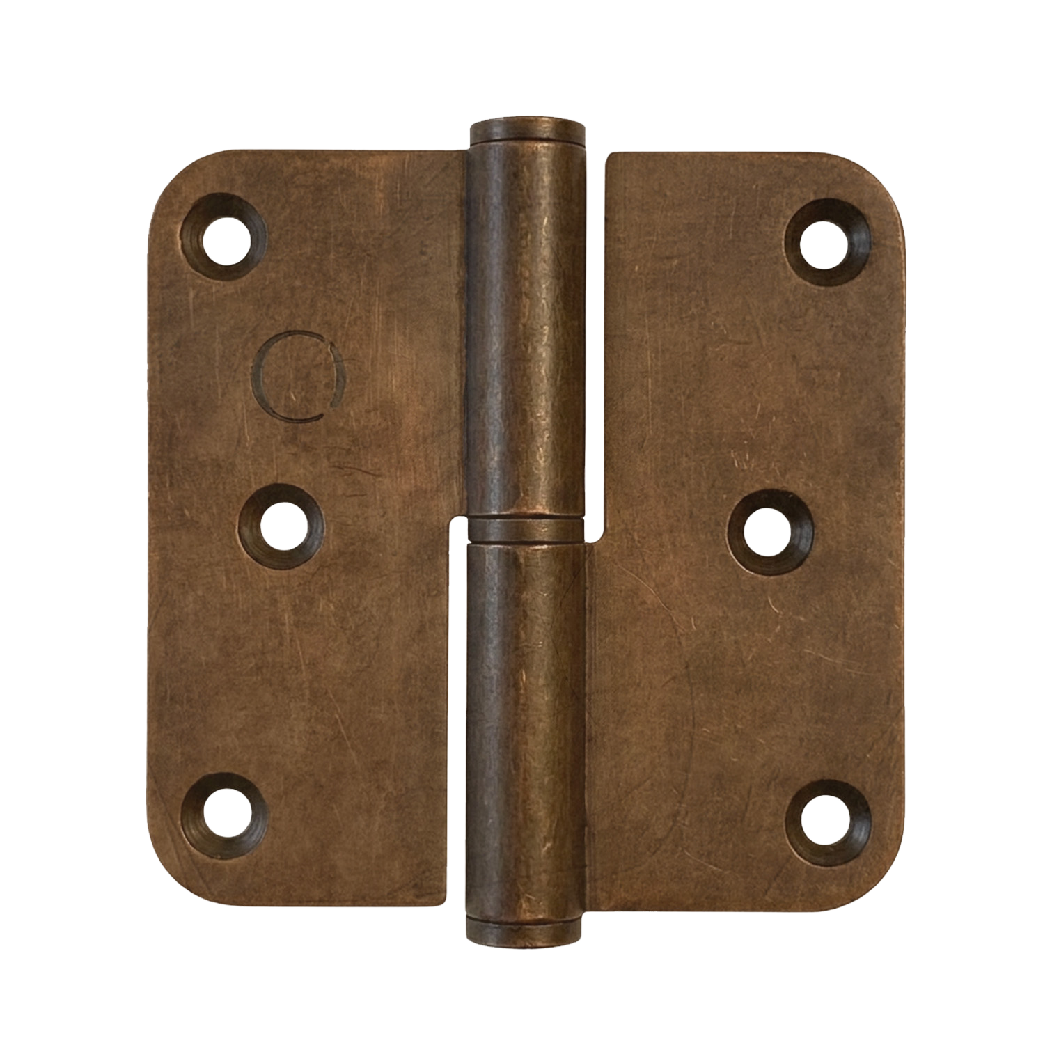 Crafino | Paumelle 80×80 mm | Craft cognac