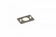 Dulimex sluitplaat voor nagelkantschuif 14 mm 34x13 mm blank verzinkt