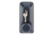 Dulimex opbouw knopset DX 700 antracietgrijs RAL 7016 vooraanzicht