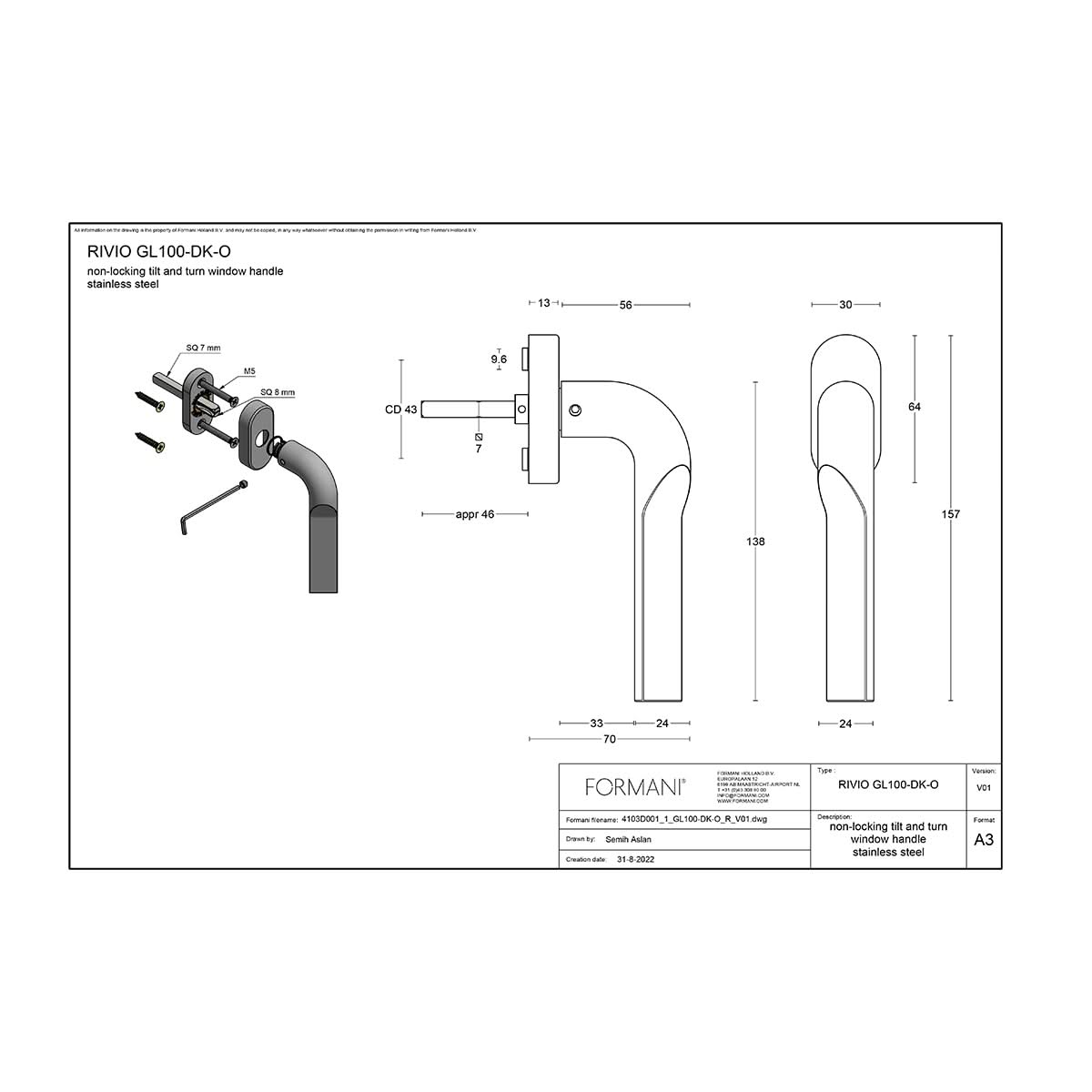 4103D001 1 GL100 DK O R V01