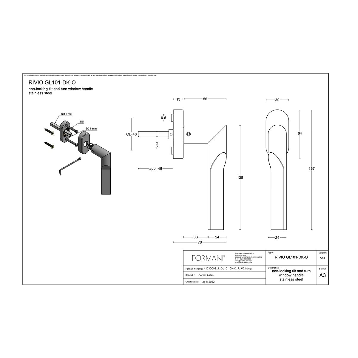 4103D002 1 GL101 DK O R V01