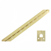 Starx pianoscharnier met ophangoog vermessingd 32 x 750 mm