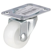Starx meubelzwenkwiel - op plaat - max 20 kg - 30 mm - verzinkt