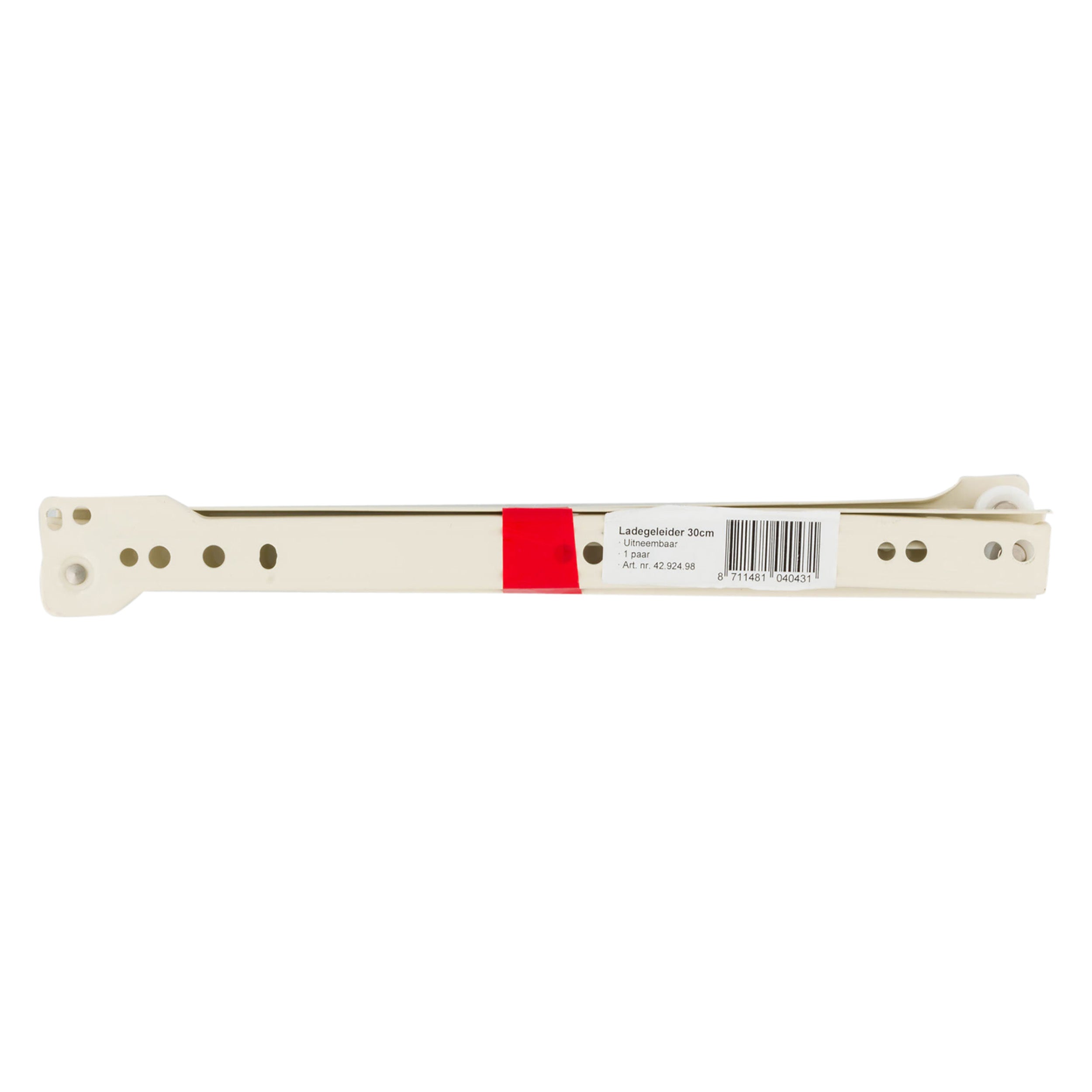 Starx ladegeleiders uitneembaar wit 30 cm – set van 2 stuks