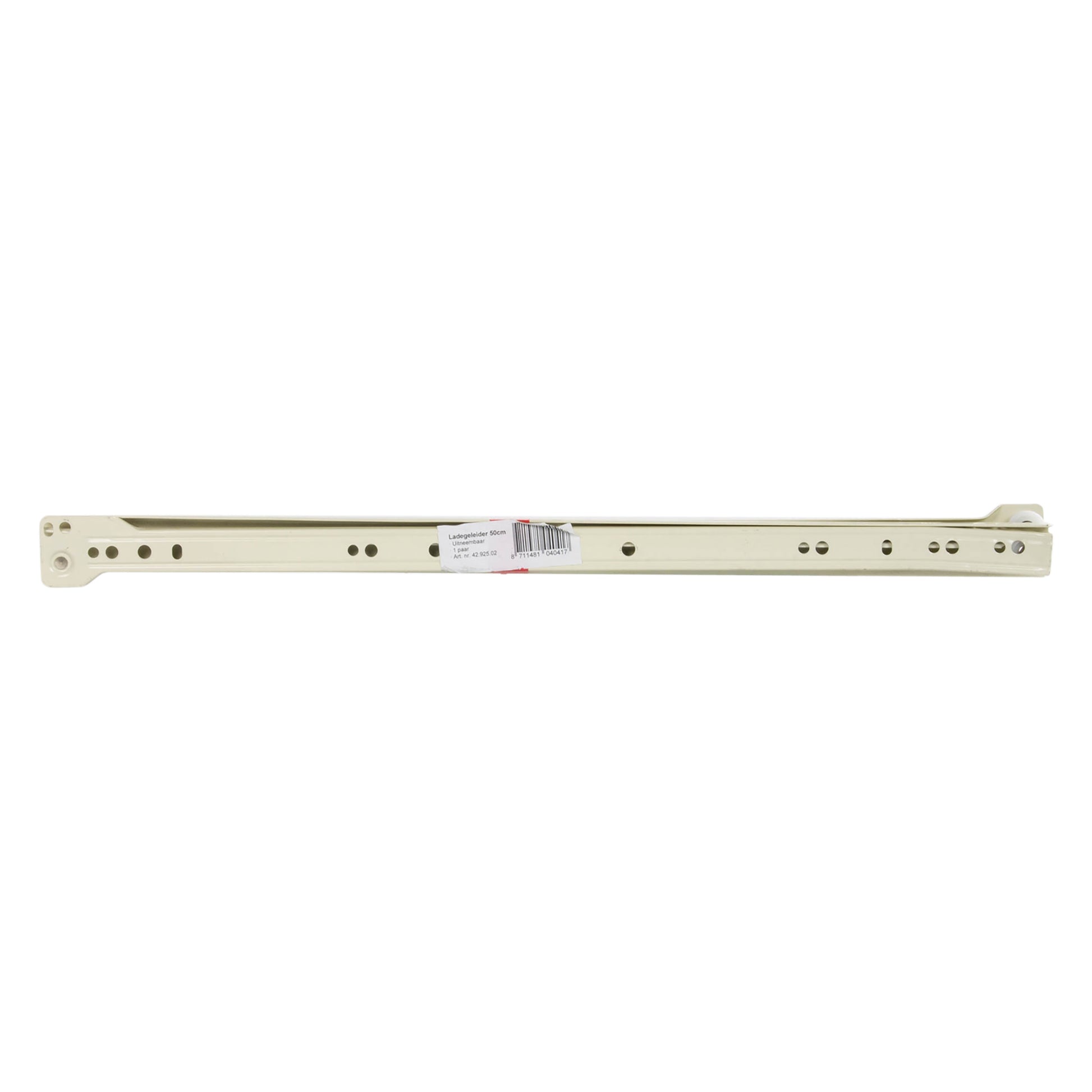 Starx ladegeleiders uitneembaar wit 50 cm – set van 2 stuks
