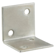 Starx Versterkingshoek 40x40x40 mm verzinkt (per 4) vooraanzicht