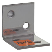 Starx Versterkingshoek 30x30x30 mm RVS vooraanzicht