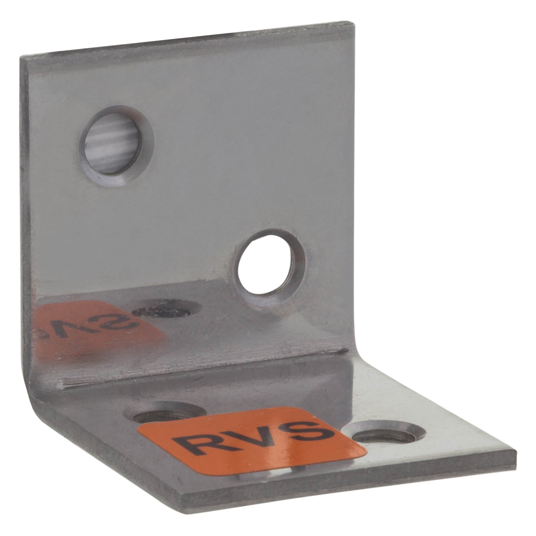 Starx Versterkingshoek 30x30x30 mm RVS vooraanzicht