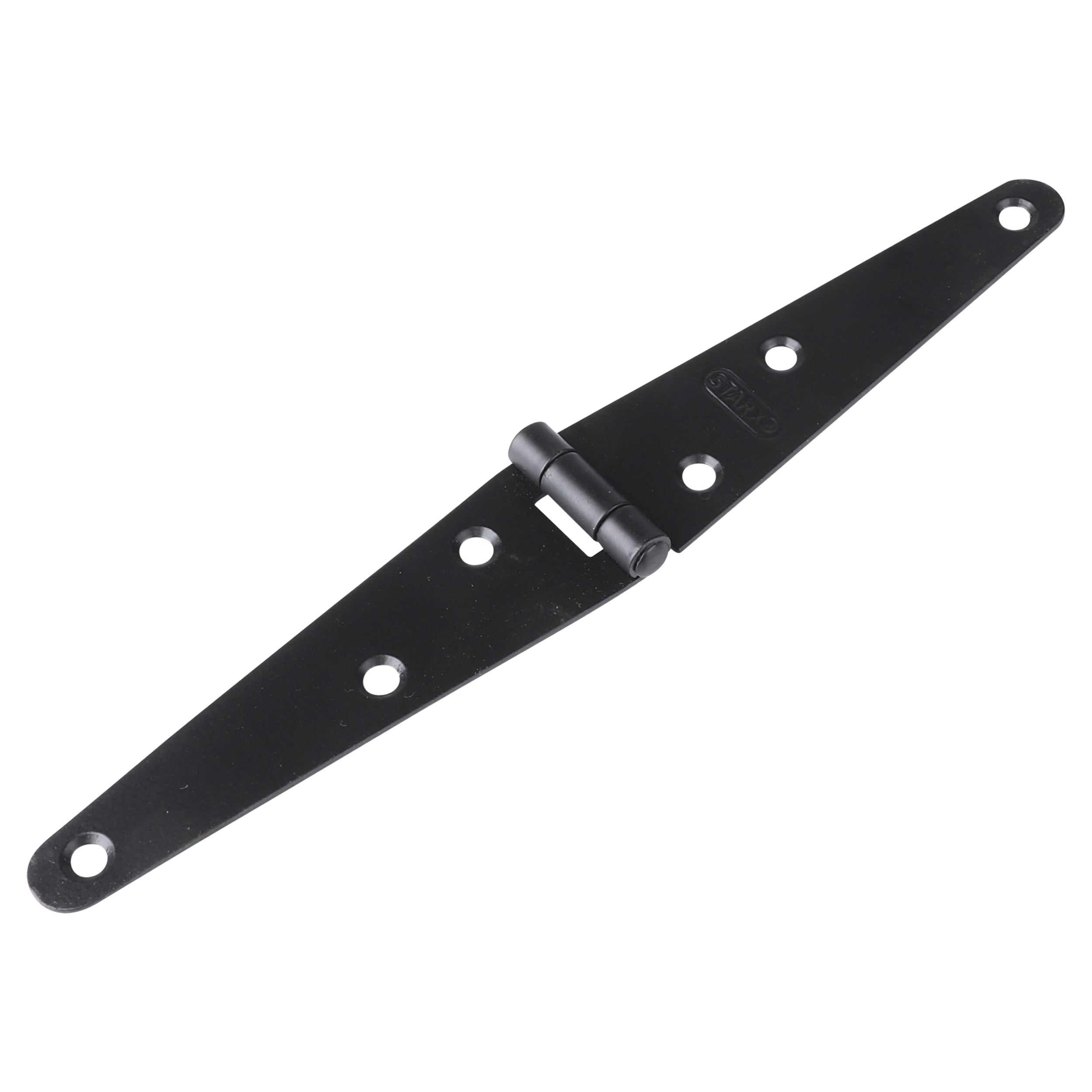 Starx Staartheng vlak verzinkt zwart 100 mm