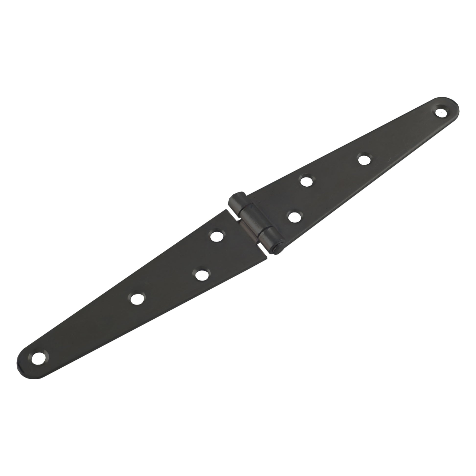 Starx Staartheng vlak zwart gelakt 125 mm
