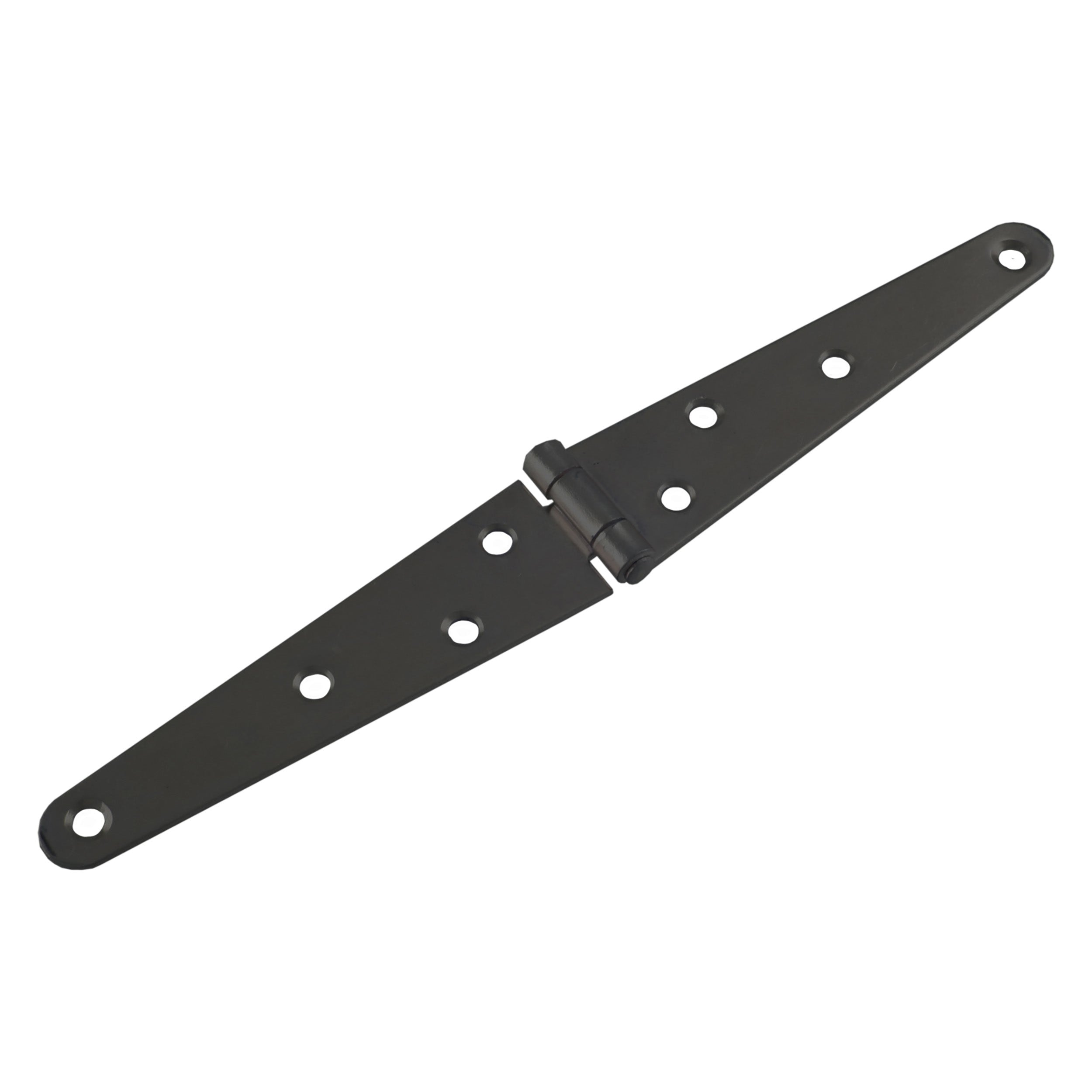 Starx Staartheng vlak zwart gelakt 125 mm