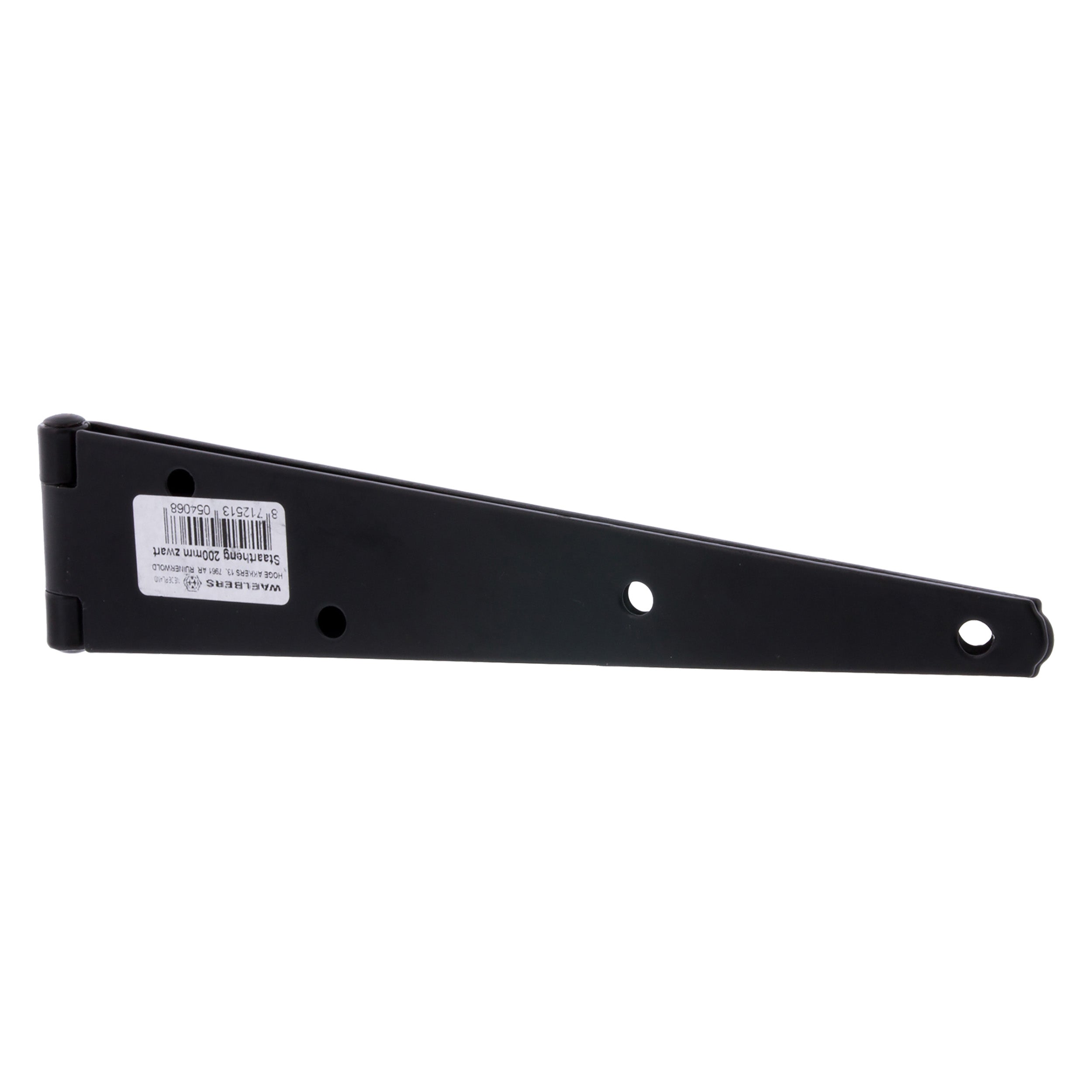Starx Staartheng vlak zwart 200 mm