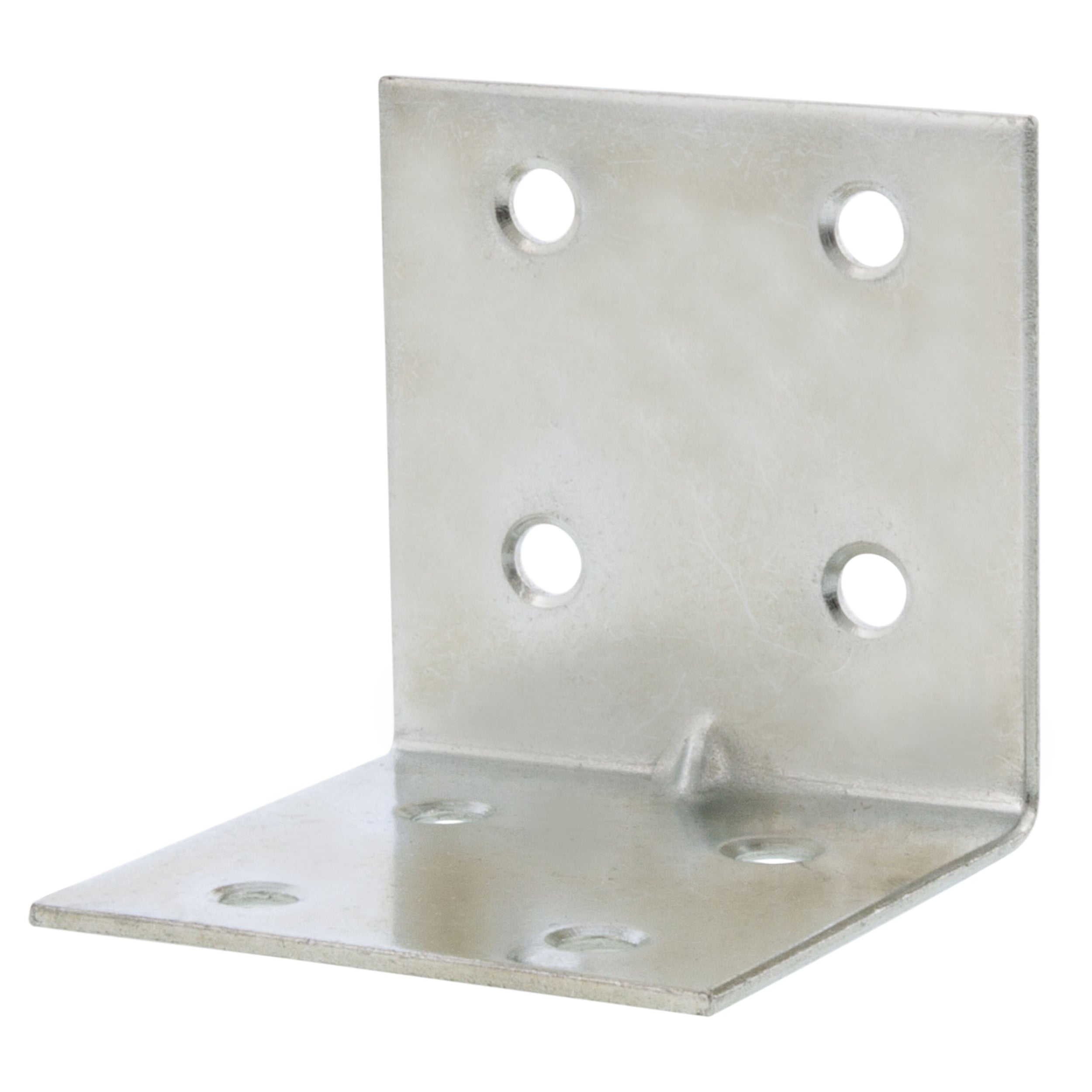Starx Versterkingshoek 60x60x60 mm verzinkt vooraanzicht
