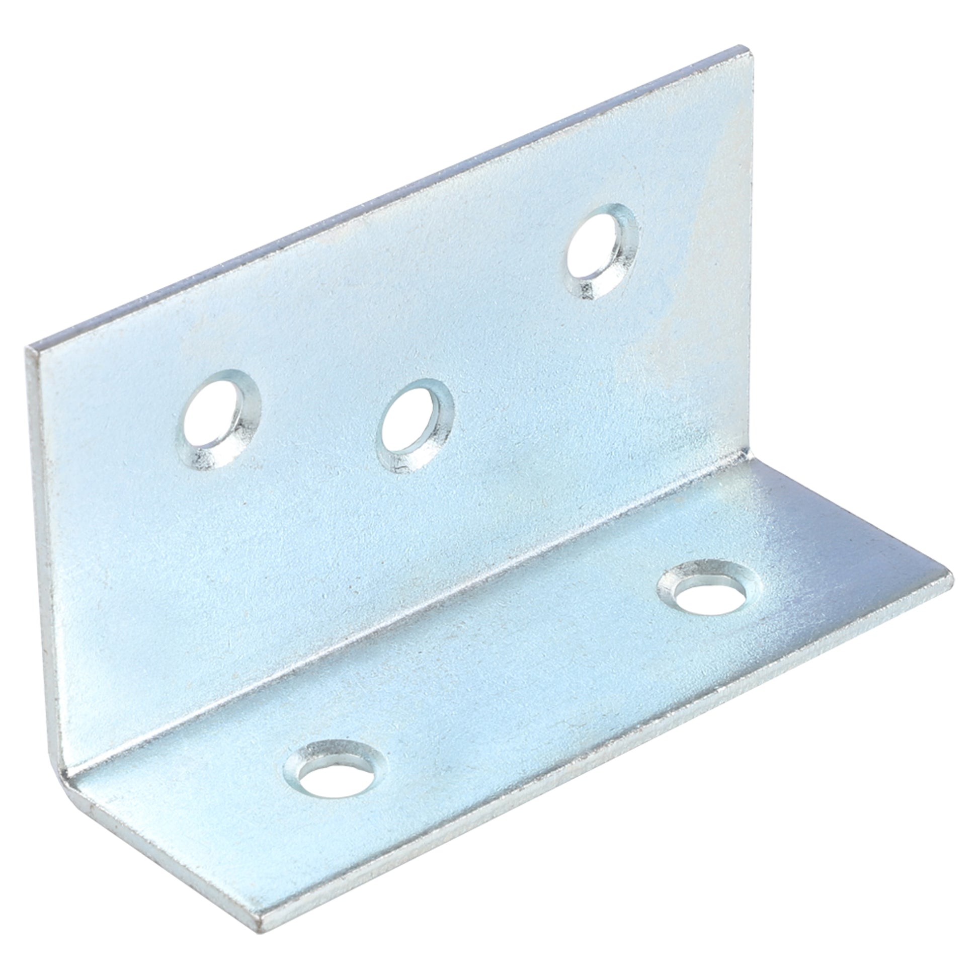 Starx Versterkingshoek 75x40x25 mm verzinkt vooraanzicht