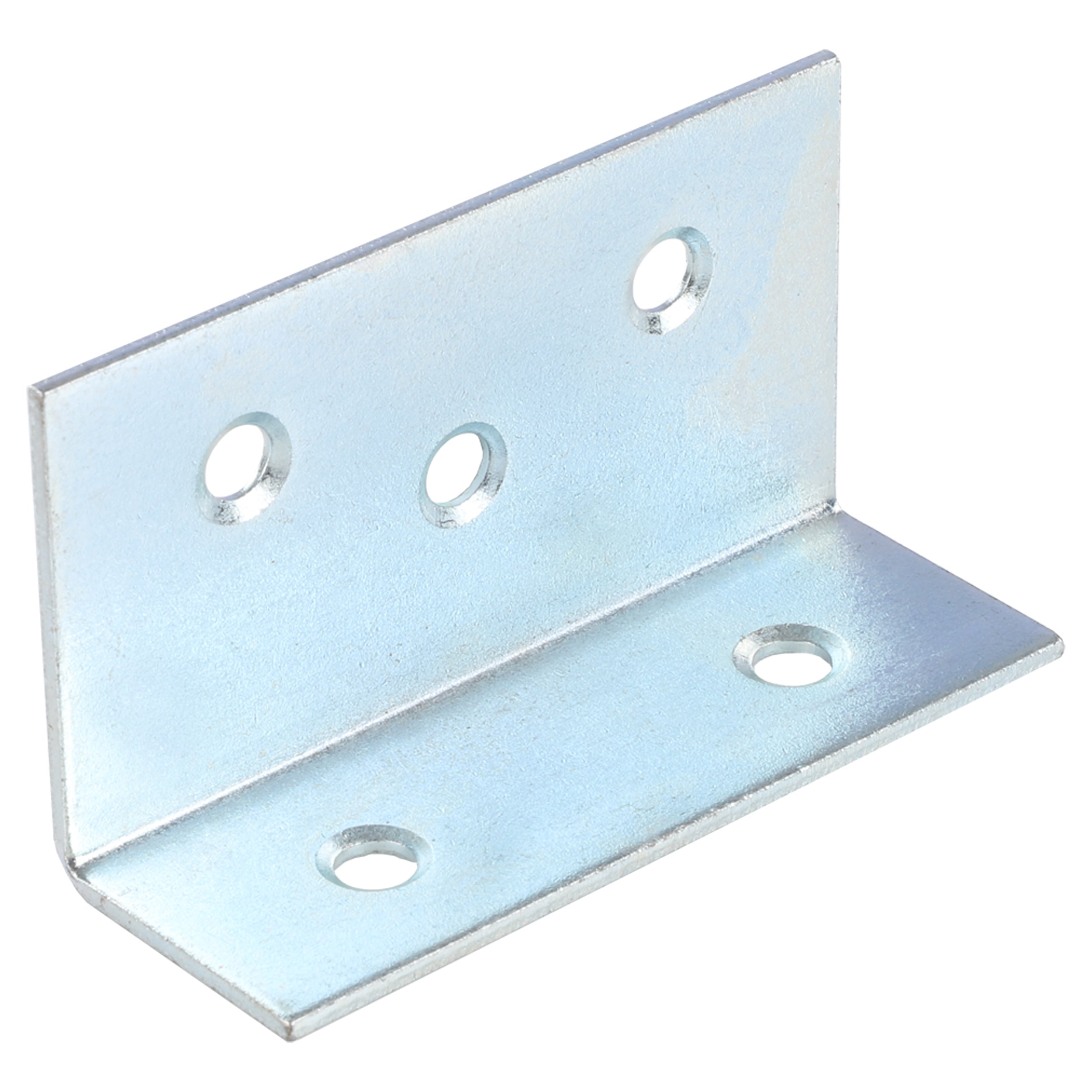 Starx Versterkingshoek 75x40x25 mm verzinkt vooraanzicht