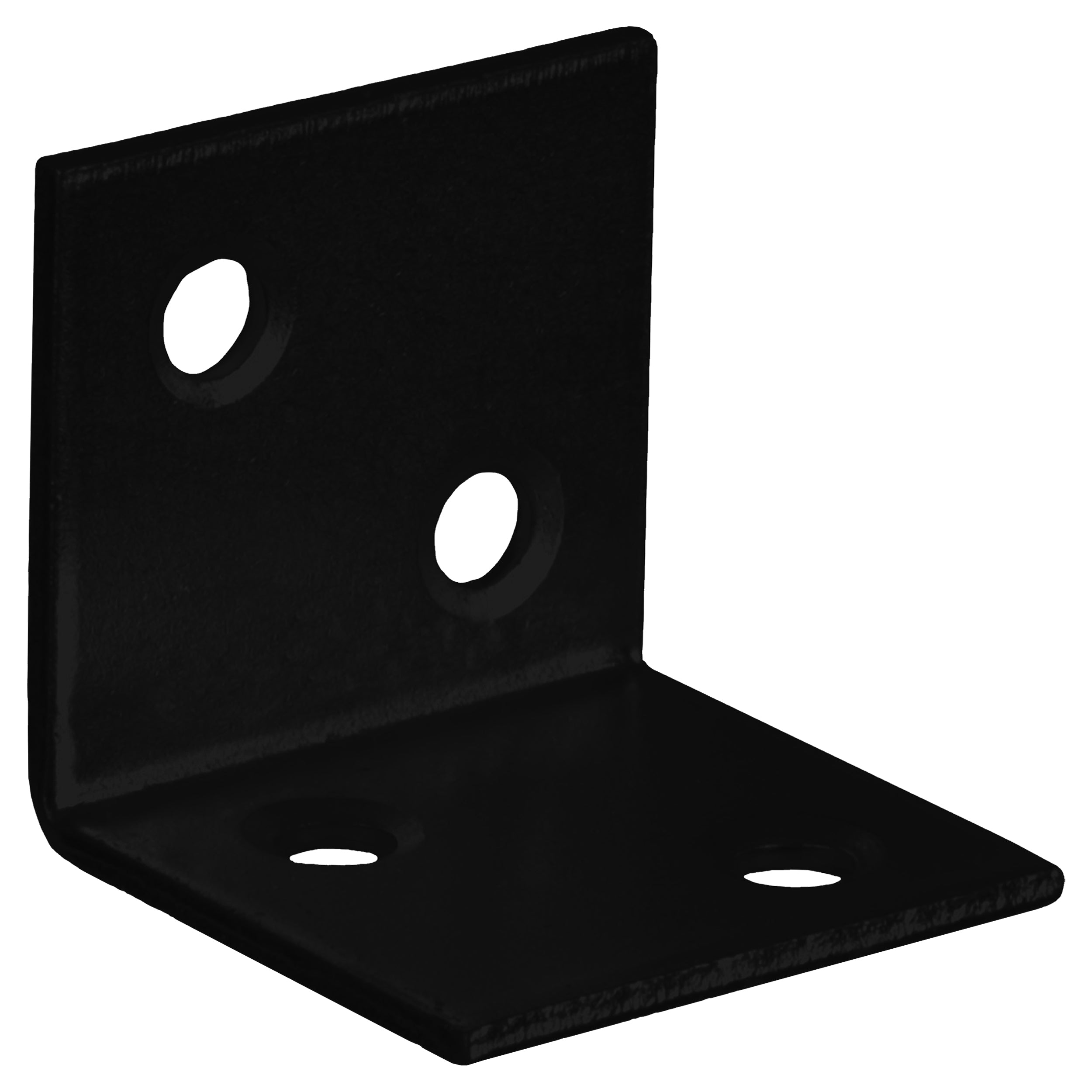 Starx Versterkingshoek 30x30x30 mm zwart vooraanzicht