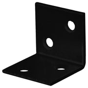 Starx Versterkingshoek 40x40x40 mm zwart vooraanzicht