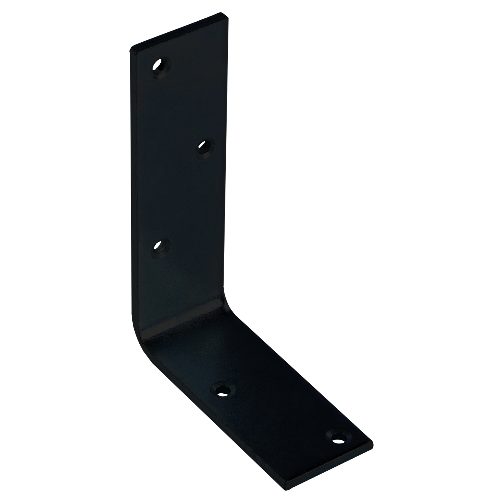 Starx Versterkingshoek 100x75x30 mm zwart vooraanzicht