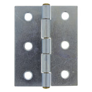 Starx scharnier - smal model - met vaste pen - 50 x 39 mm - verzinkt