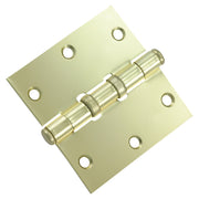 Starx kogelscharnier 76 x 76 mm vermessingd — productfoto vooraanzicht