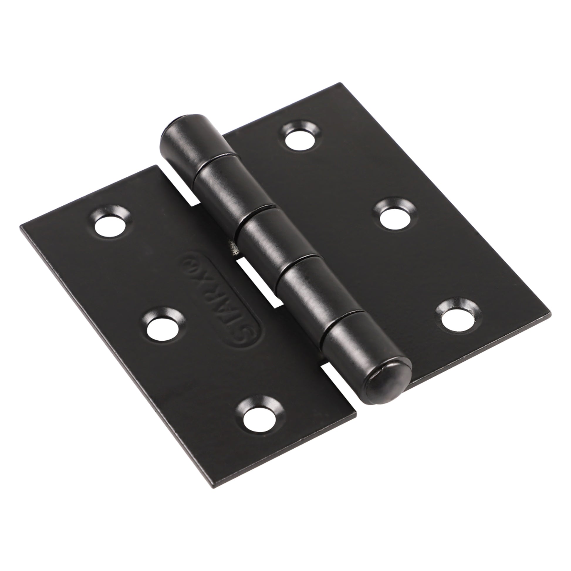 Starx scharnier met vaste pen 63 x 63 mm zwart — productfoto vooraanzicht