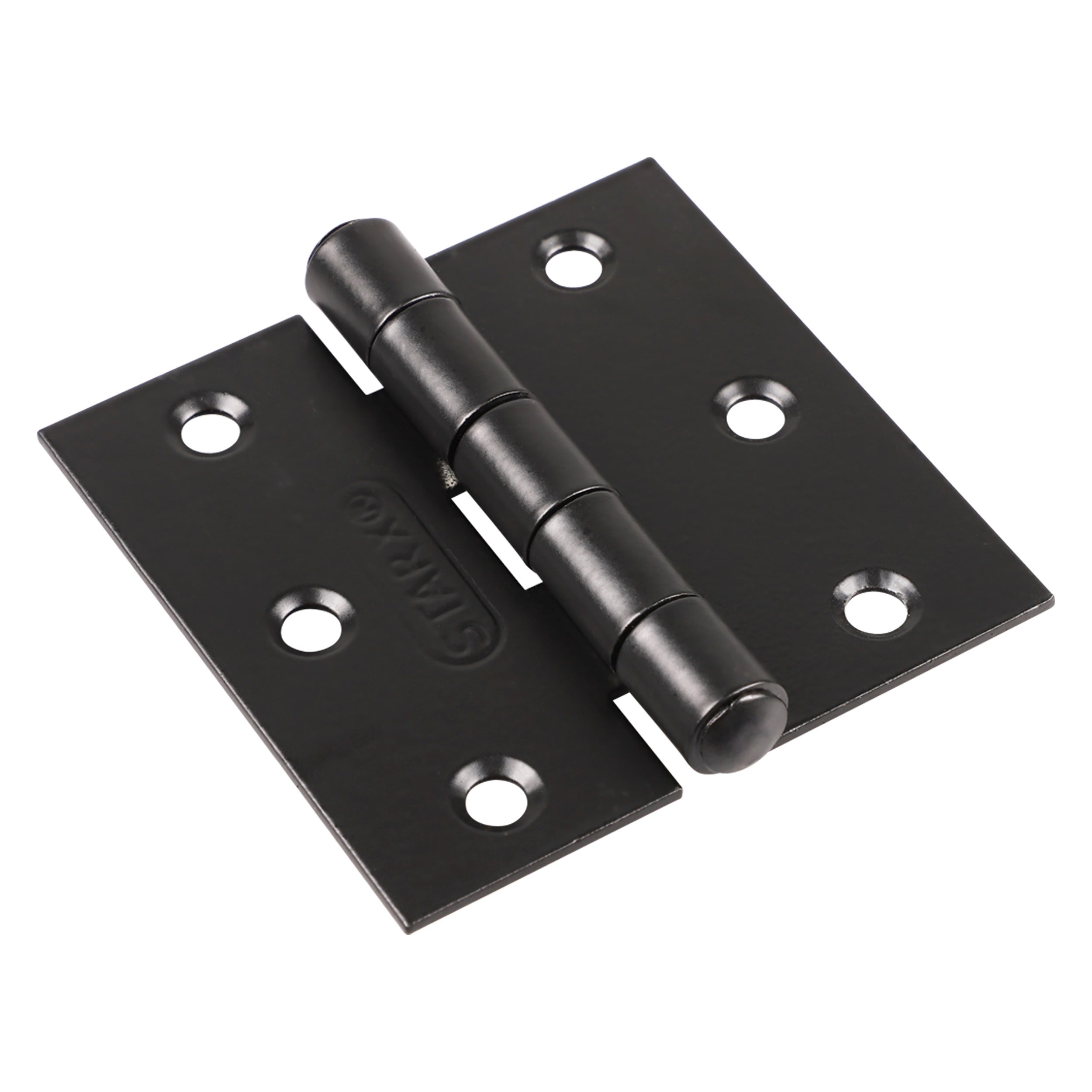 Starx scharnier met vaste pen 63 x 63 mm zwart — productfoto vooraanzicht