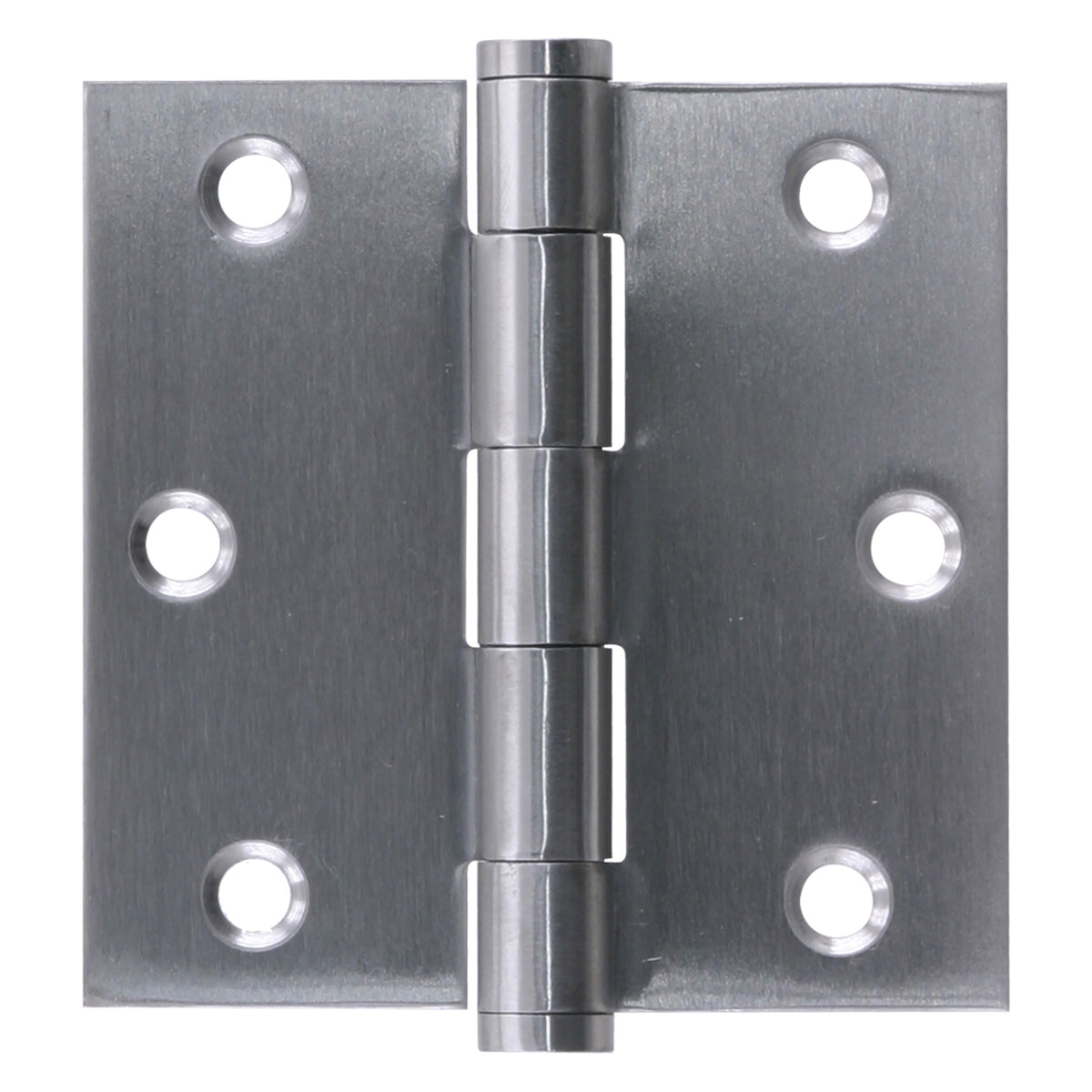 Starx scharnier - vierkant model - met losse pen - 76 x 76 mm - RVS