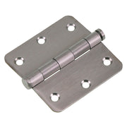 Starx scharnier - vierkant model - met losse pen - ronde hoeken - 76 x 76 mm - RVS