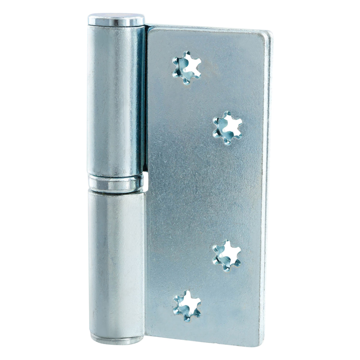 Starx kogelpaumelle - din rechts - met messing pen - 89 x 89 mm - verzinkt