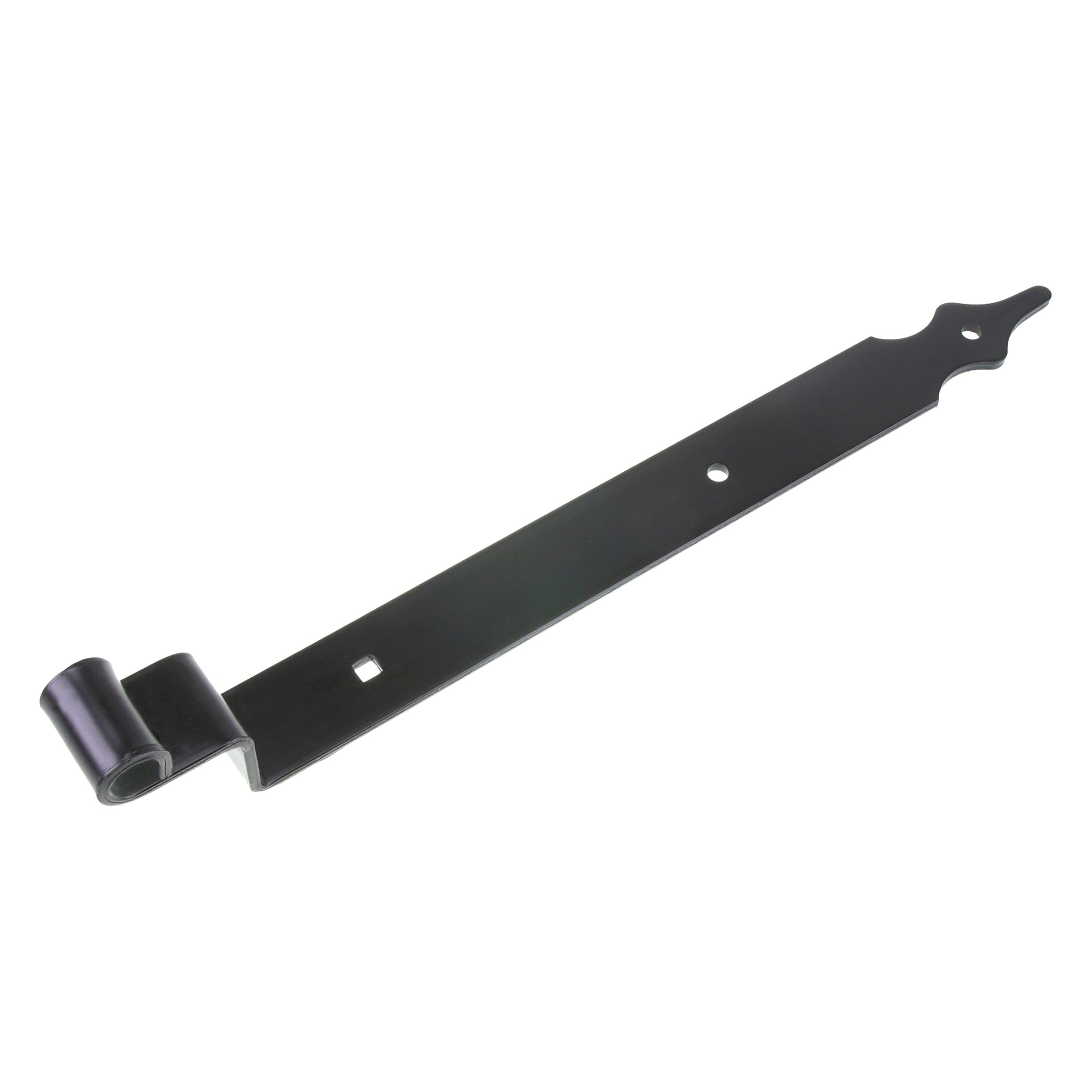 Starx Duimheng rustica met bocht zwart gelakt 450 mm duim 16 mm