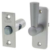Nemef insteekgrendel 2600/4 aluminium, productfoto vooraanzicht
