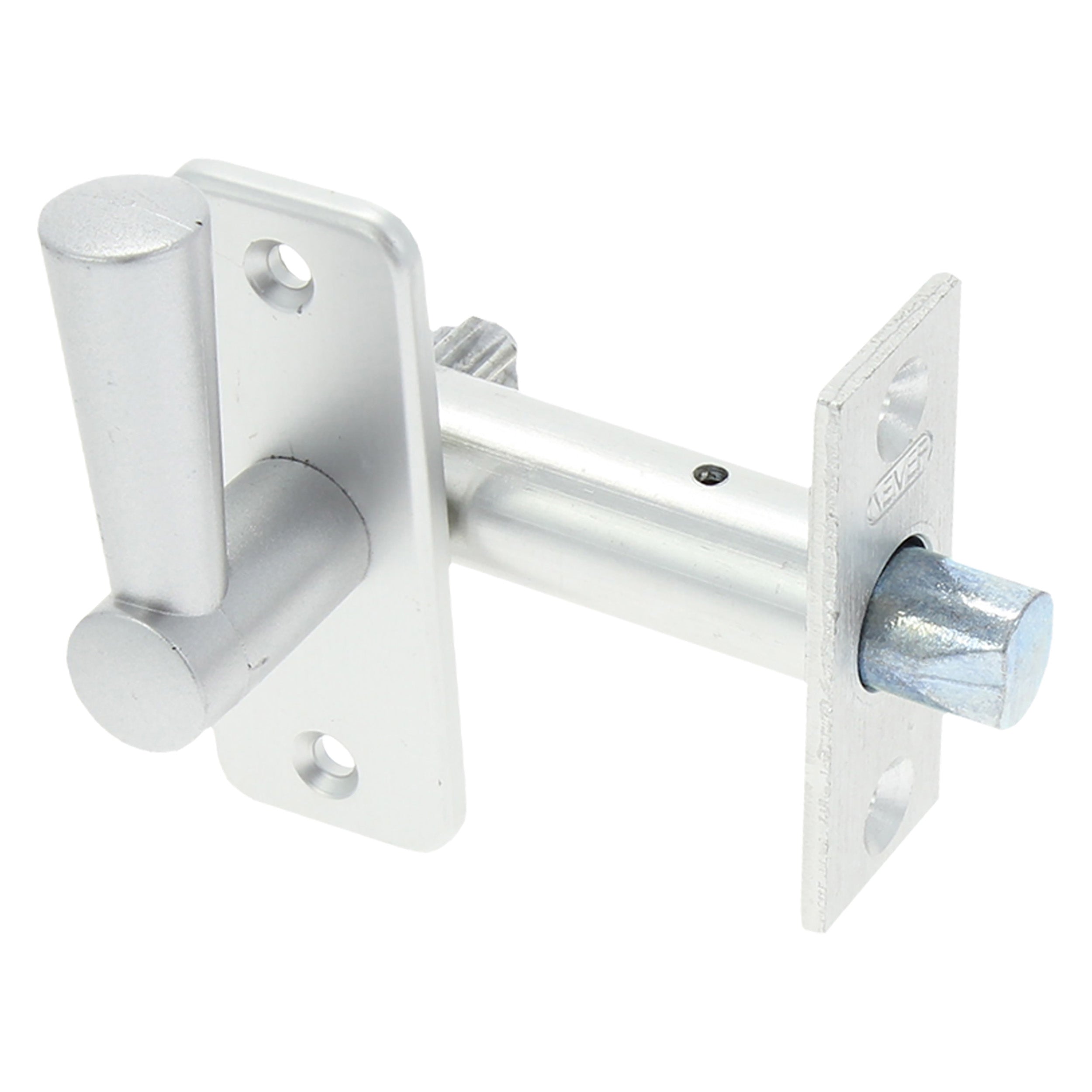 Nemef insteekgrendel 2600/4 aluminium, productfoto vooraanzicht