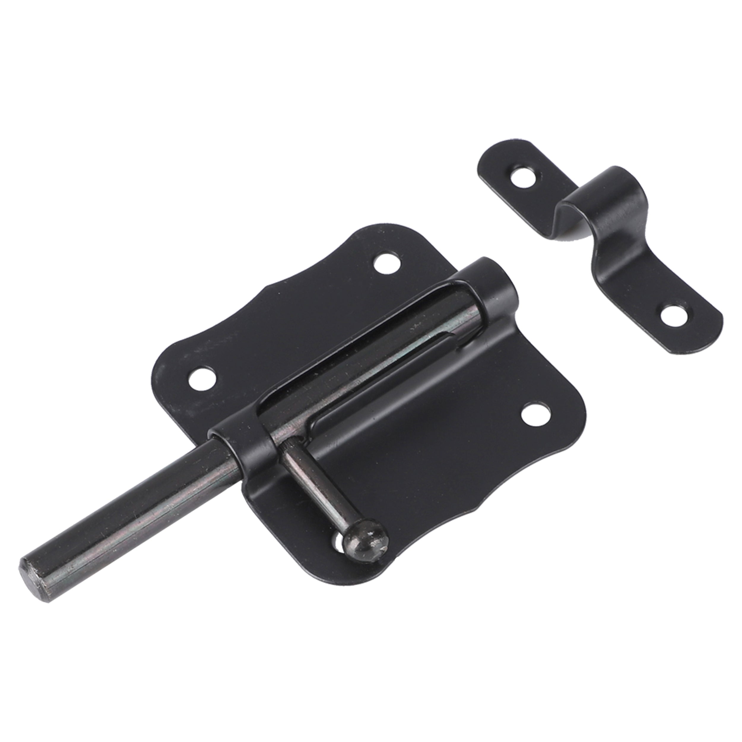 Starx Grendel 60 mm zwart vooraanzicht