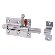Starx Grendel 100 mm zwaar RVS vooraanzicht