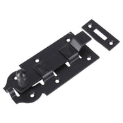 Starx rolschuif met bocht 120 mm zwart vooraanzicht